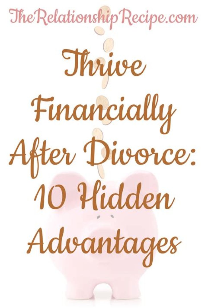Are men better off financially after the divorce?