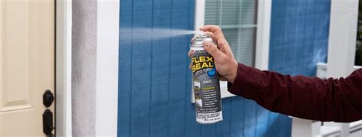 Can you spray Flex Seal on an active leak?