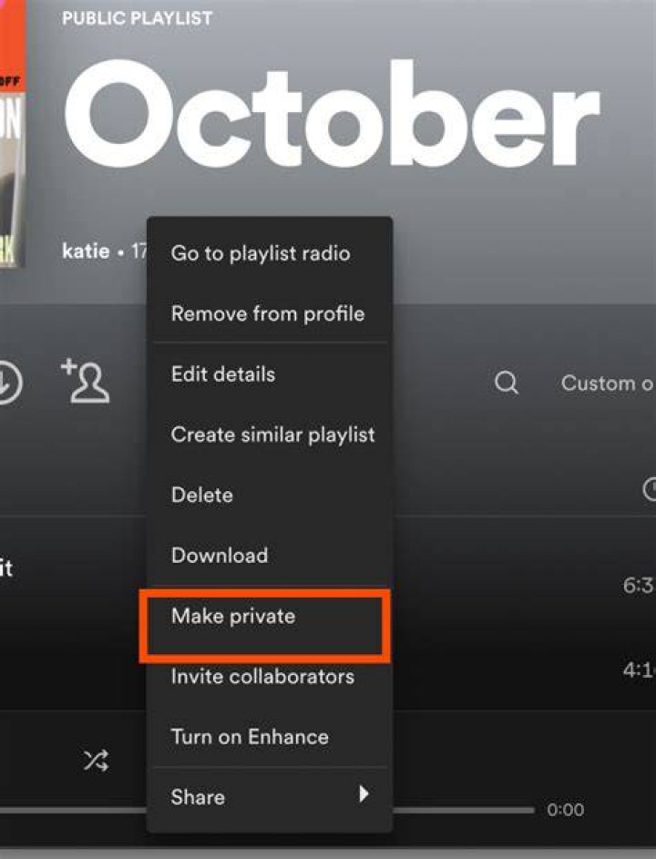 Does making a playlist Private remove followers?
