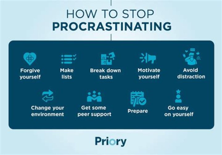 How do I stop severe procrastination?
