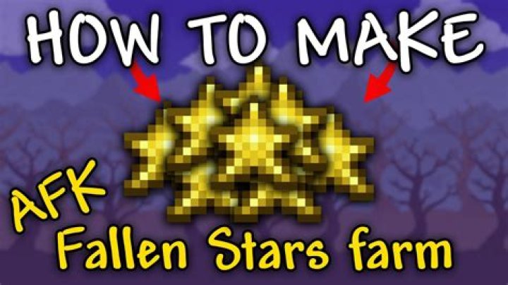 How do you farm fallen stars?