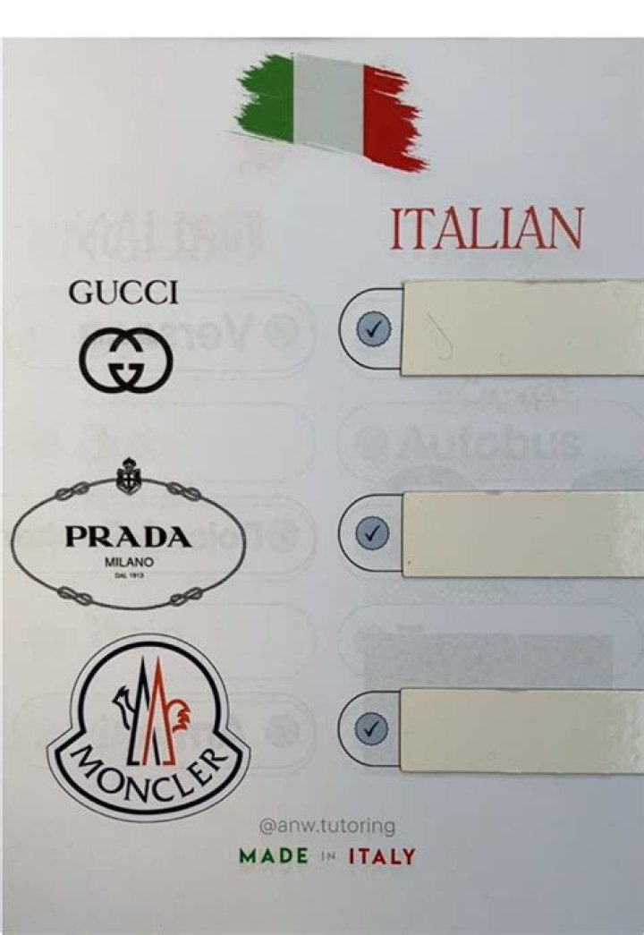 What does Gucci mean in Italian?