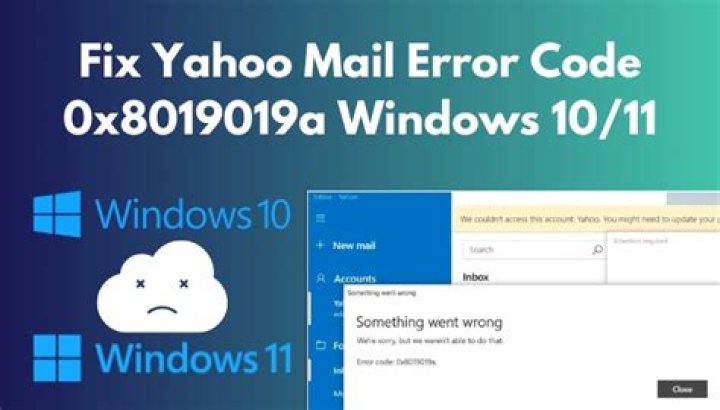 What is error code 0X8019019A?