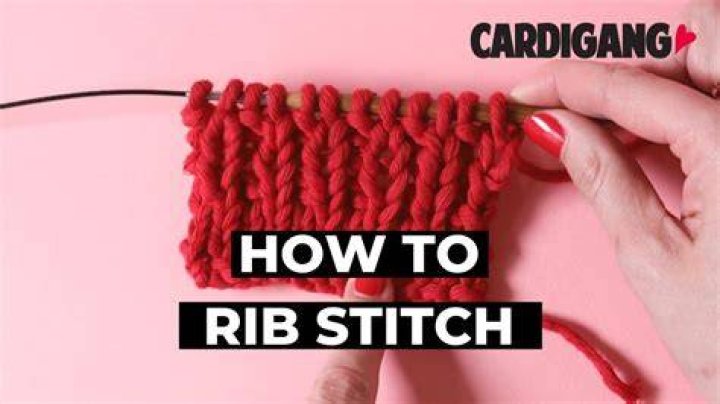 What is rib stitch?