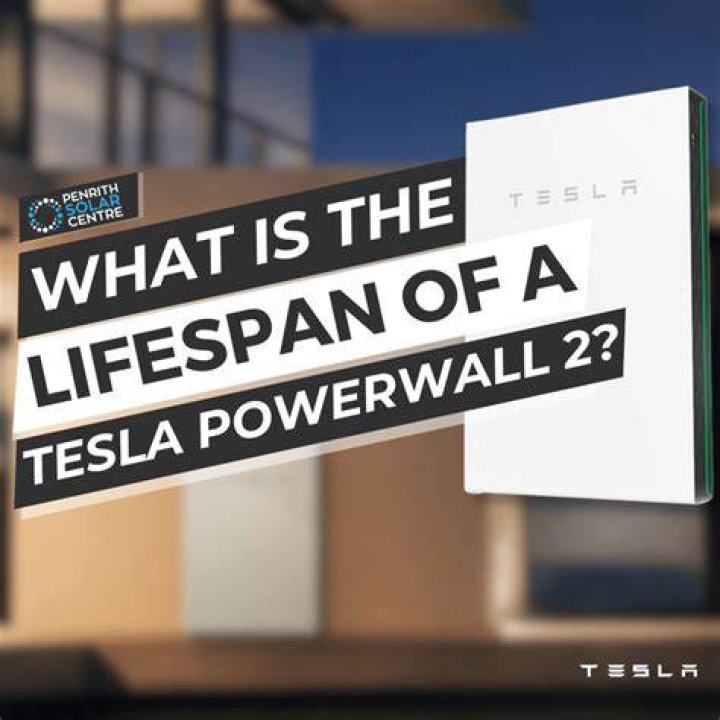 What is the lifespan of a Tesla Powerwall 2?