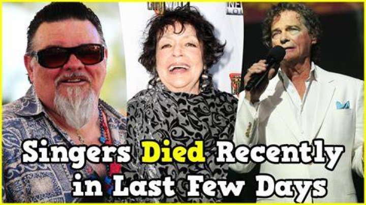 What singer died recently 2021?